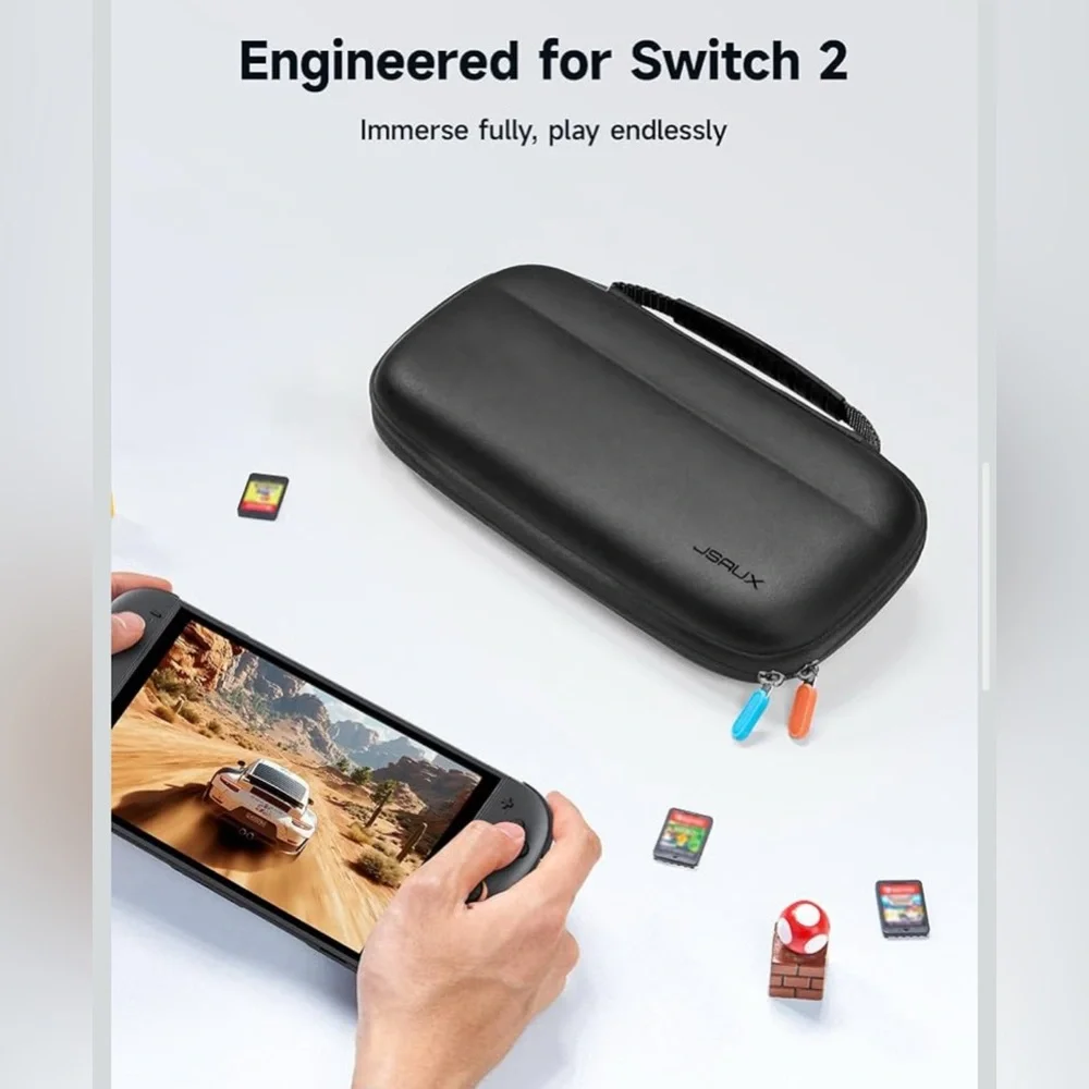 JSAUX Slim Carrying Case for Nintendo Switch Portable Switch 2 Case